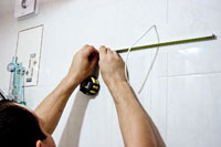 Навеска мебельных изделий на гипсокартонную стену